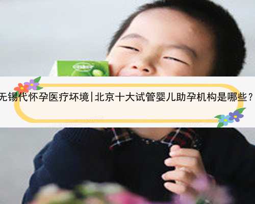 无锡代怀孕医疗坏境|北京十大试管婴儿助孕机构是哪些？